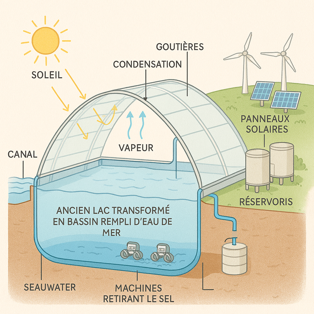 Illustration Lac Solaire